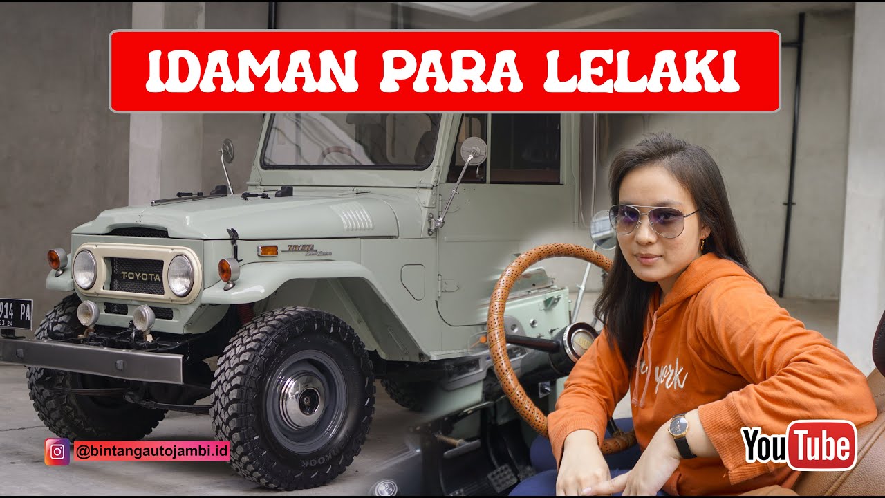 TOYOTA FJ40 SOFTTOP 1970 RESTORASI || CAKEP || LAND CRUISER INDONESIA || BINTANG AUTO JAMBI