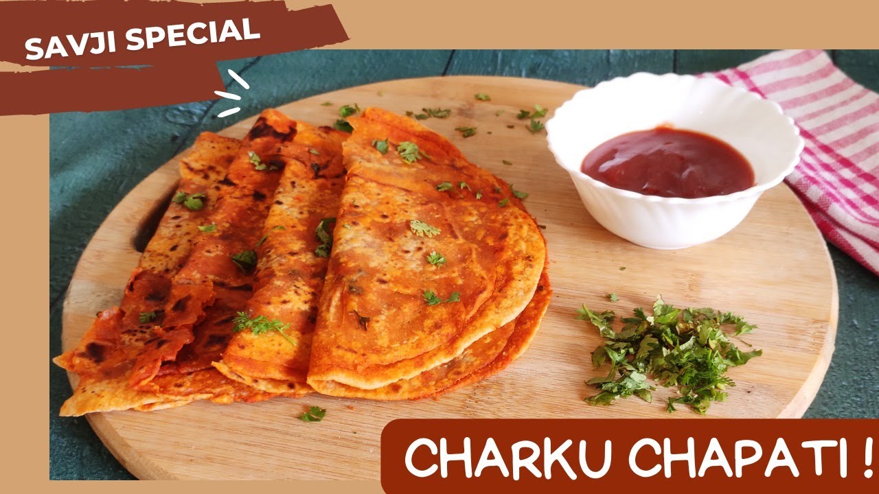 Savji Special Charku Chapati l Paratha l Easy Breakfast Recipe l Red chili Chapati