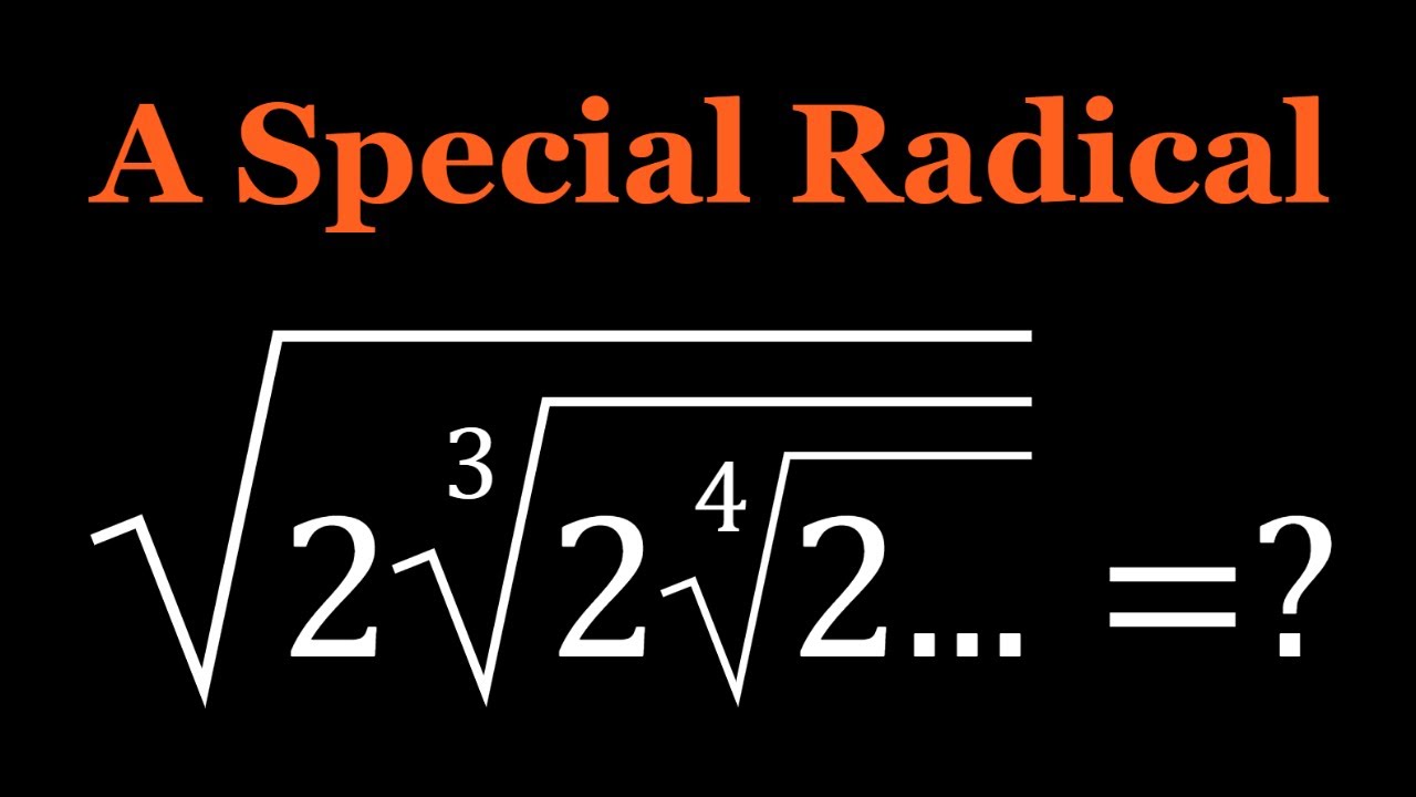 An Infinitely Special Radical