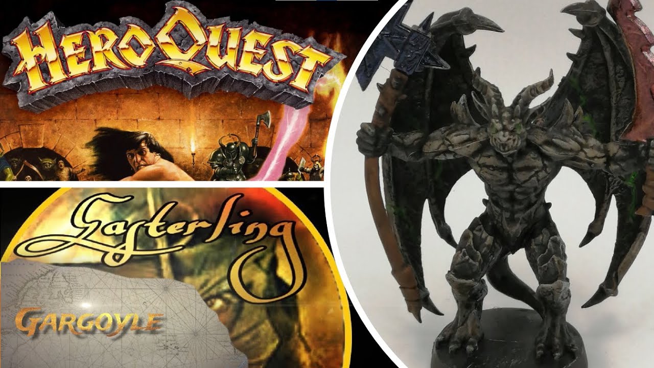 Painting Hero Quest Ep. 5 - How to Paint the Gargoyle #heroquest
