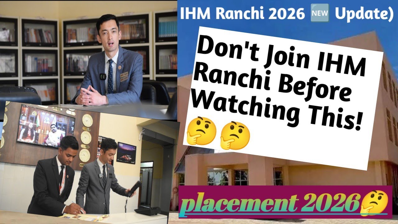 IHM Ranchi|| Life Inside the Campus 🎓 (Mess, Hostel, Kitchen & More)