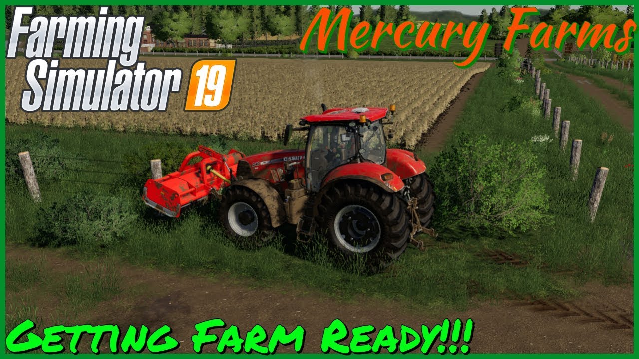 GETTING STARTED!!! | MERCURY FARMS by Alien Jim | #1 | FS19 Timelapse | FS19 Gameplay | Xbox one X
