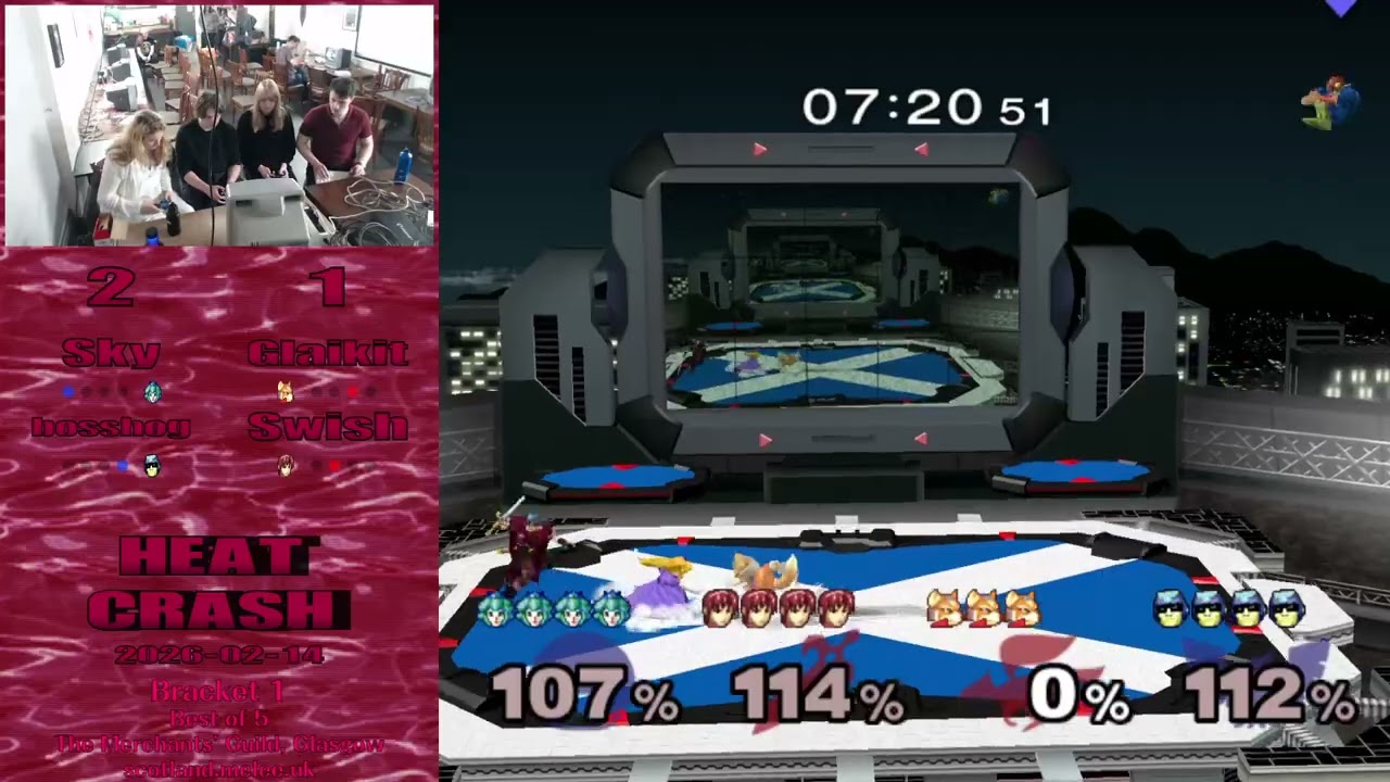 Sky / bosshog vs Swish / Glaikit – Doubles – Heat Crash 1 – Scottish Melee