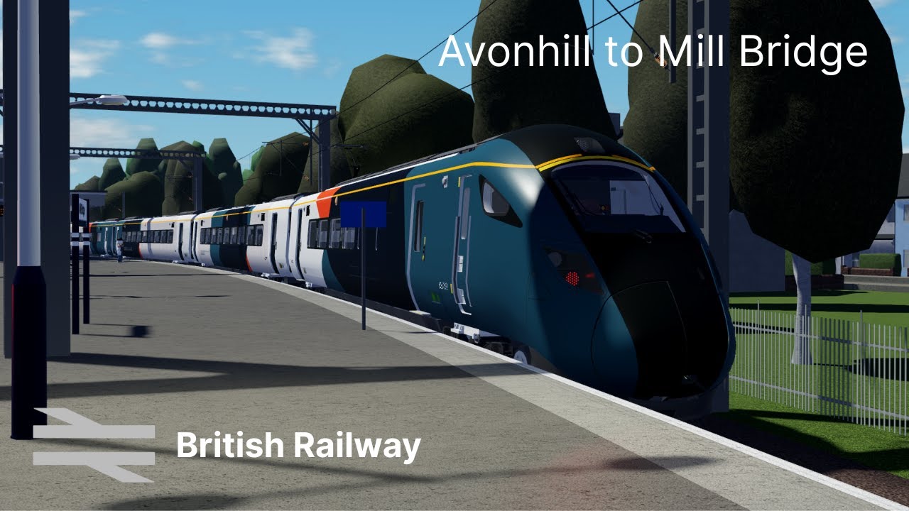 British Railway | Avonhill to Mill Bridge | Avanti West Coast Class 805