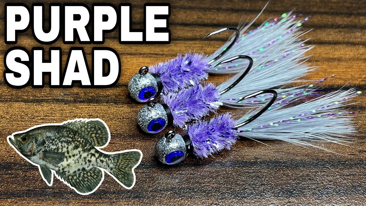 Tying an EASY Crappie Jig - Step by Step Tutorial