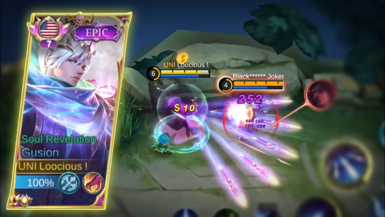 Gusion Soul Revelation Gameplay is Here || Gusion gameplay - Mlbb