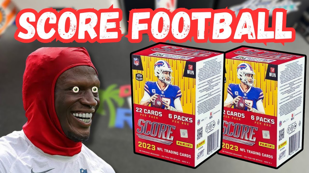 #'d QB! 2023 Score Football Blaster Box Review!