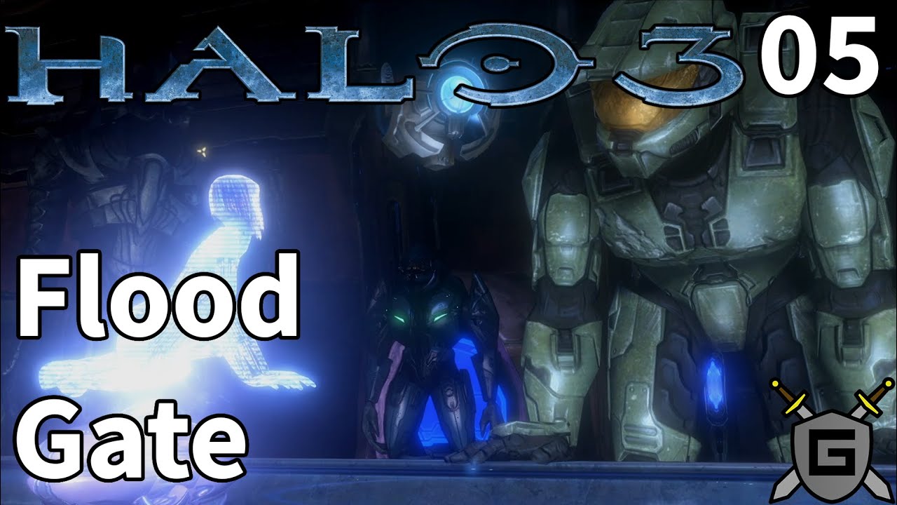 Flood Gate - Halo 3 Campaign Walkthrough Part 5