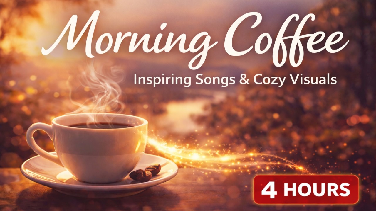 Morning Coffee Ritual ✨ | Inspiring Songs for a Gentle & Mindful Start (4 Hours)