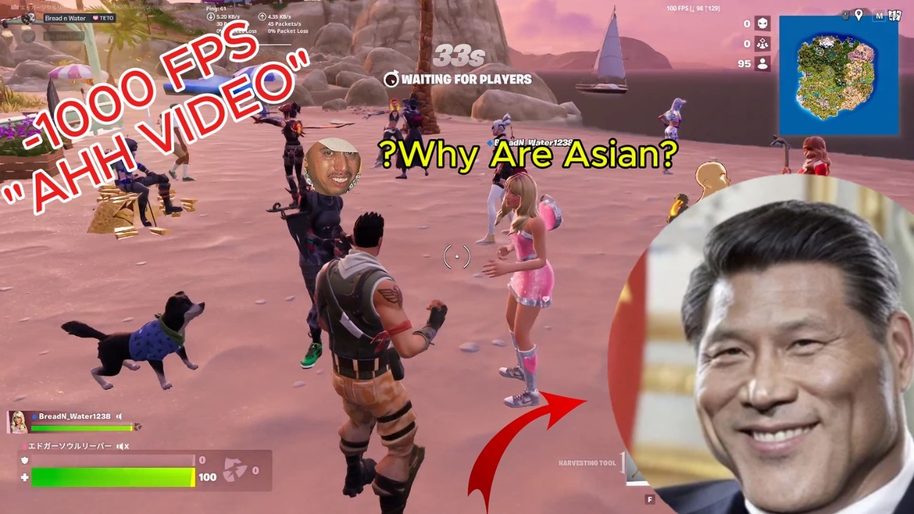 Playing Fortnite With Bro Be Like
