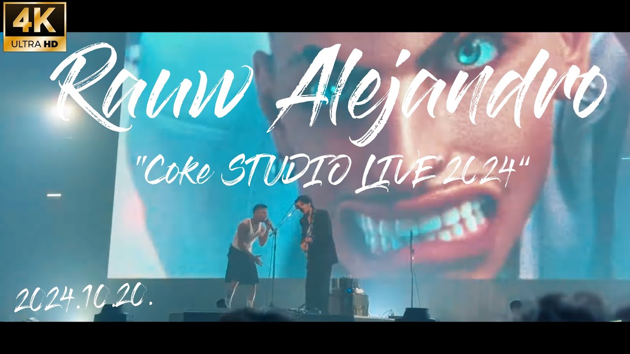 【4K】Rauw Alejandro - Coke Studio Live in Japan 2024.10.20