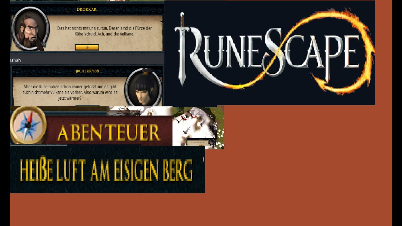 Ich Entdecke die Welt von Runescape 3:🍒 wir machen das Abenteuer Heiße Luft am Eisigen Berg