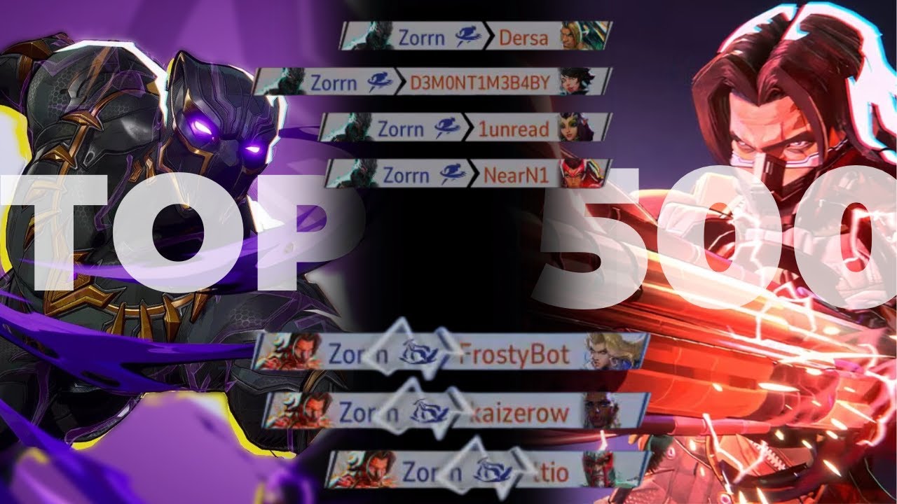 TOP 500 DPS Player in Marvel Rivals