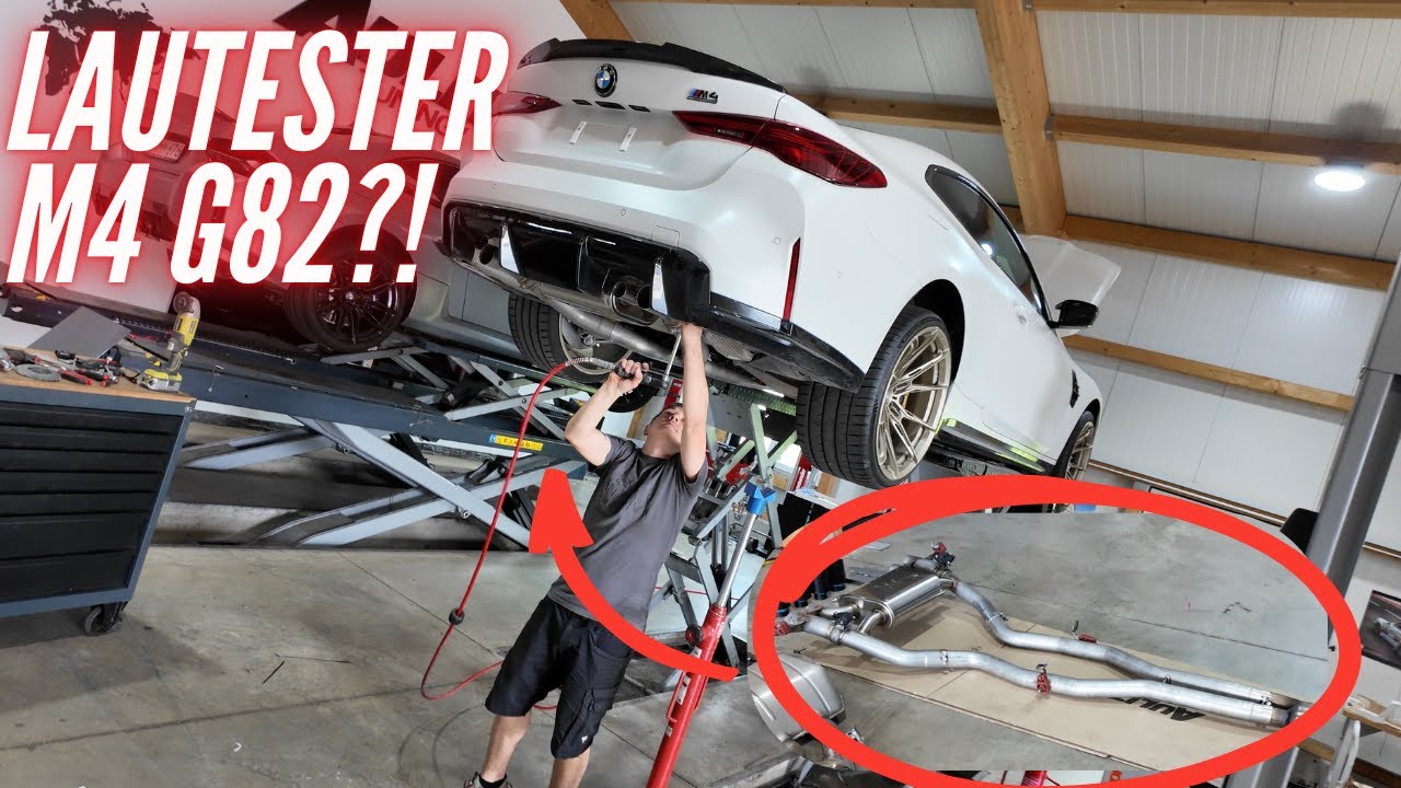 Lautester M4 G82 ?! Aulitzky Abgasanlage + Offene Ansaugung