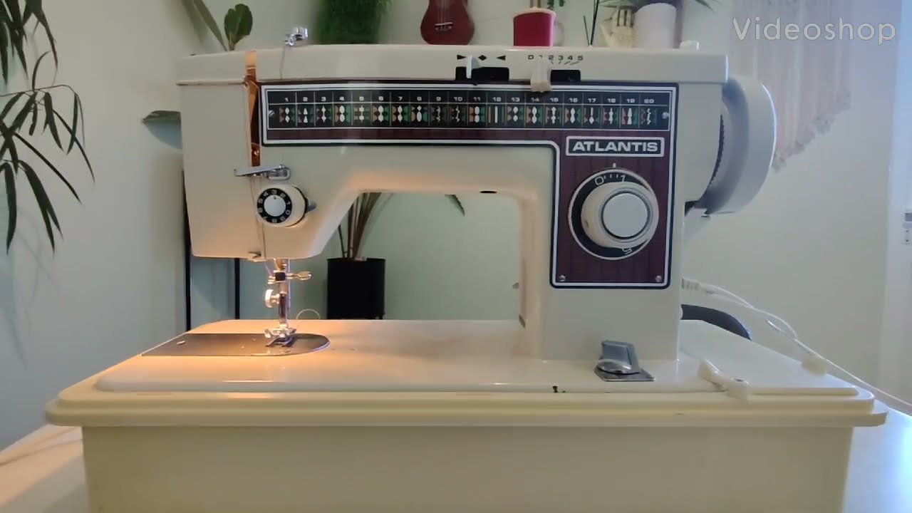 Toyota Atlantis Model 602 Multi Stitch Embroidery Sewing Machine