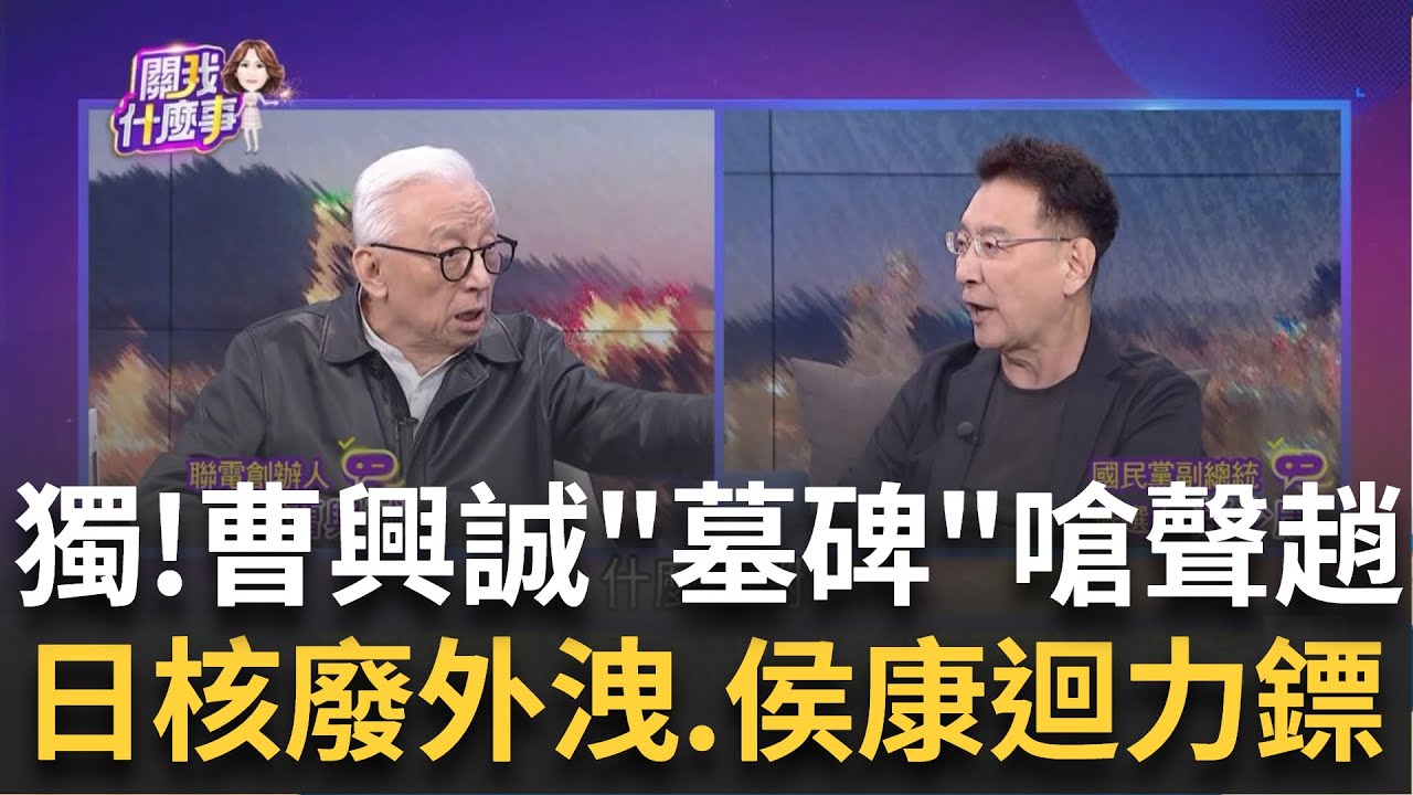 獨!選前世紀對談! 陳斐娟專訪趙少康.曹興誠直球對決 藍喊
