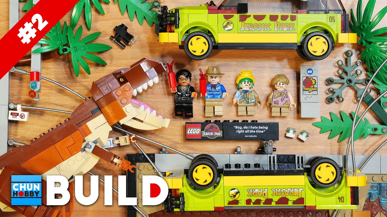 LEGO Speed Build! 76956 T'rex Breakout | LEGO Jurassic World /Jurassic Park 2022 | Beat Build
