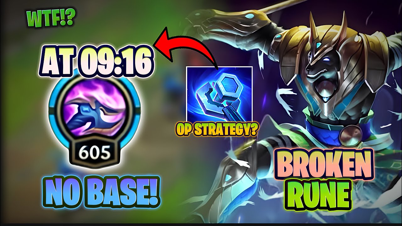 NASUS BECOMES A STACK MACHINE WITH ITEM CRAFTING RUNE ITS INSANE ! WILD RIFT GAMEPLAY(RUNES & BUILD)