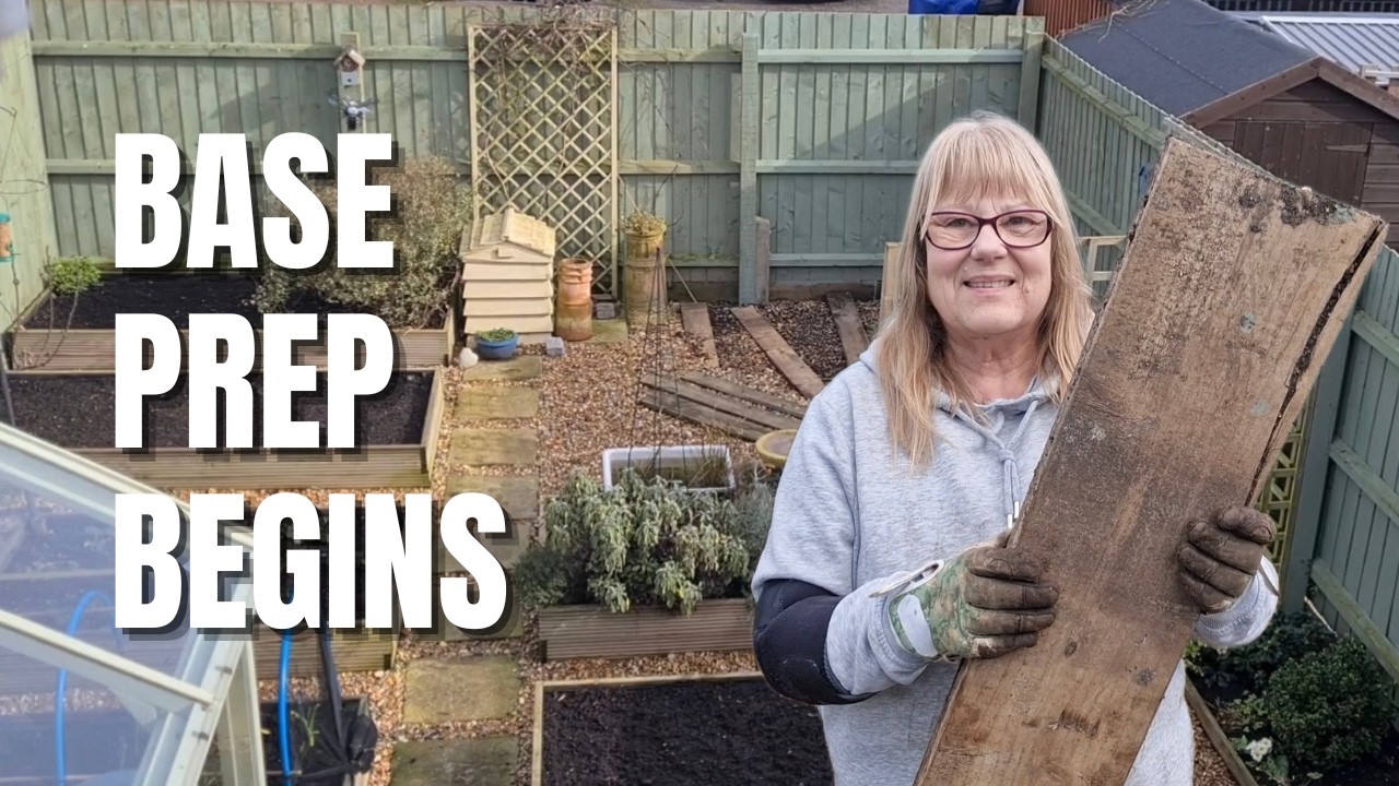 Summerhouse Base Prep Begins | Garden Progress