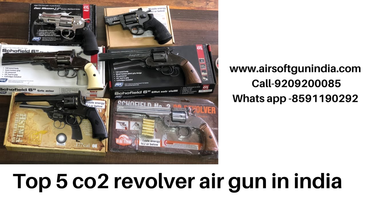 Top 5 co2 revolver Air gun in india