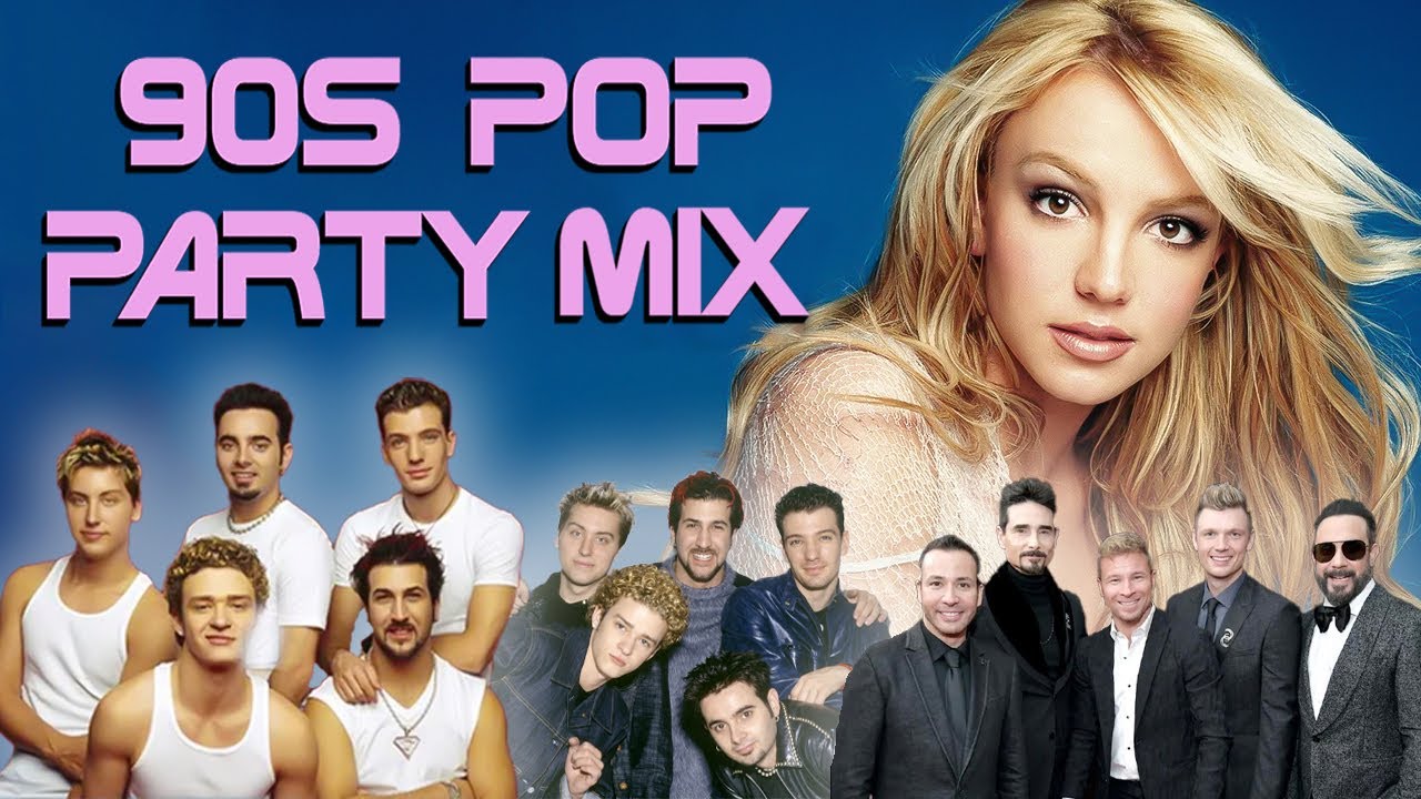 90's Pop Party Mix | Best Of Britney, Backstreet Boys, NSYNC | 90s & Early 2000s Mix