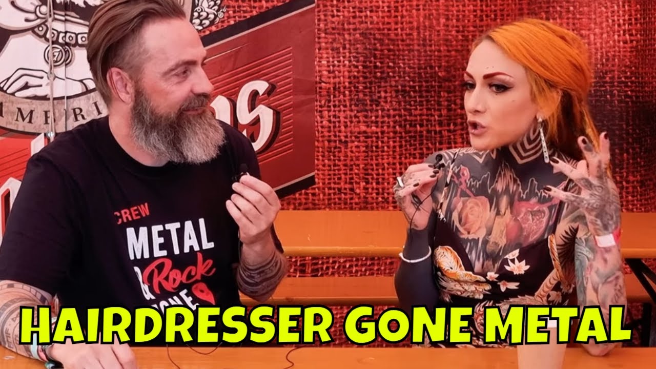 Lena Scissorhands Interview 2025: From HAIRDRESSER to SCREAMING METAL FRONTWOMAN