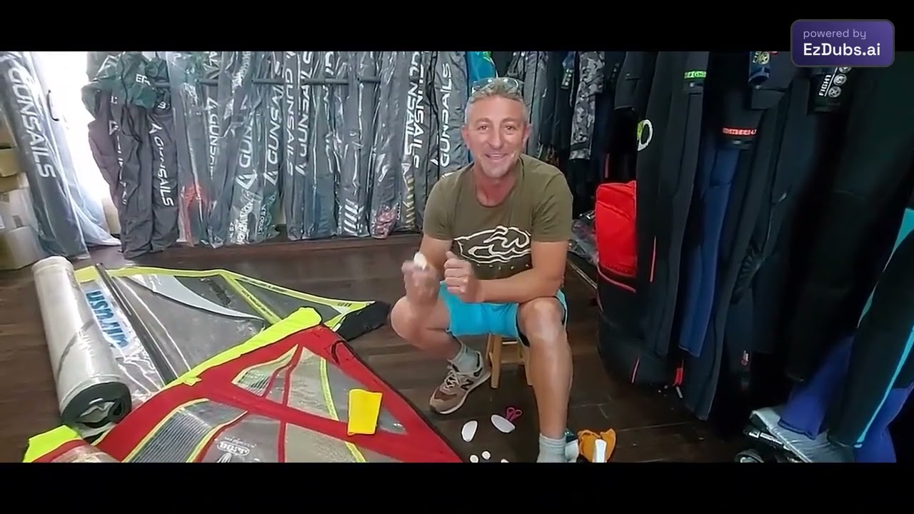 Réparation de voile de Windurf