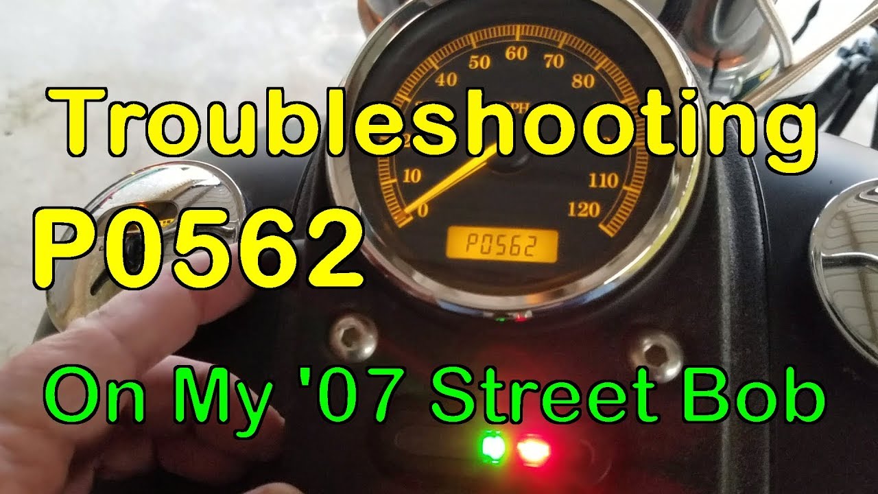 Troubleshooting P0562 On My 2007 Harley Street Bob