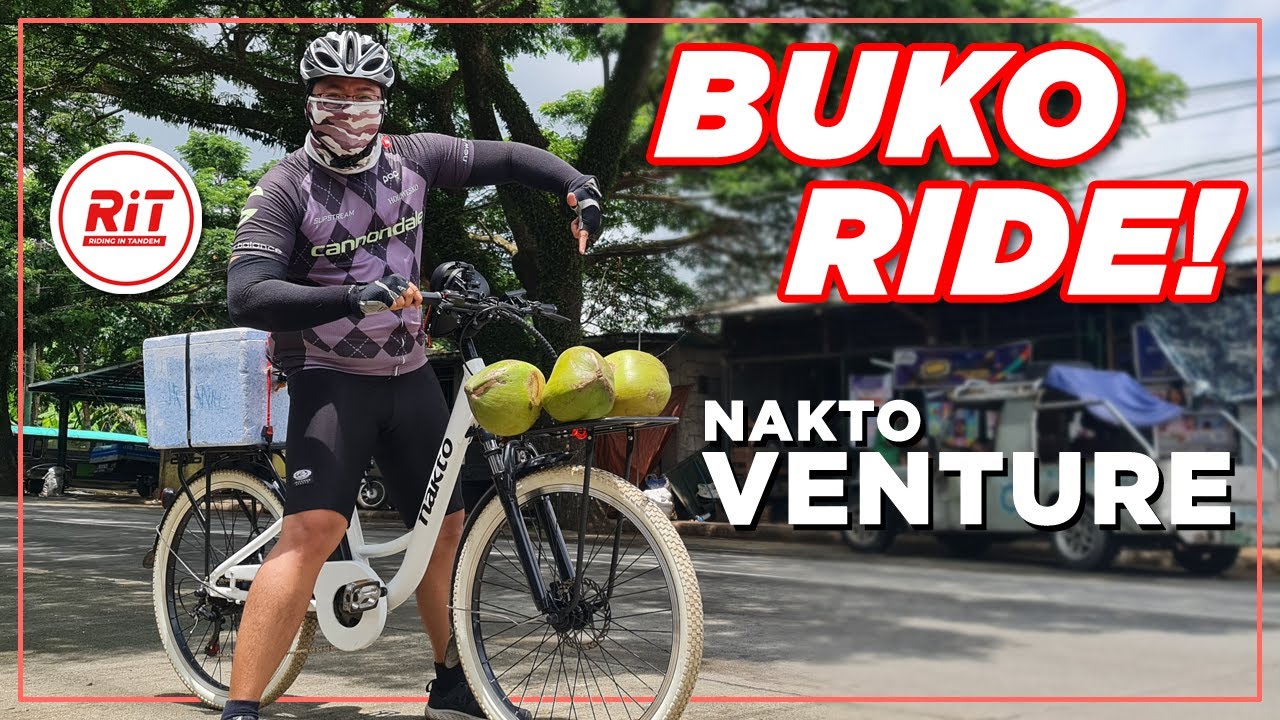 E-Bike Philippines Nakto Venture | Commuter E-Bike Testing | RiT Riding in Tandem