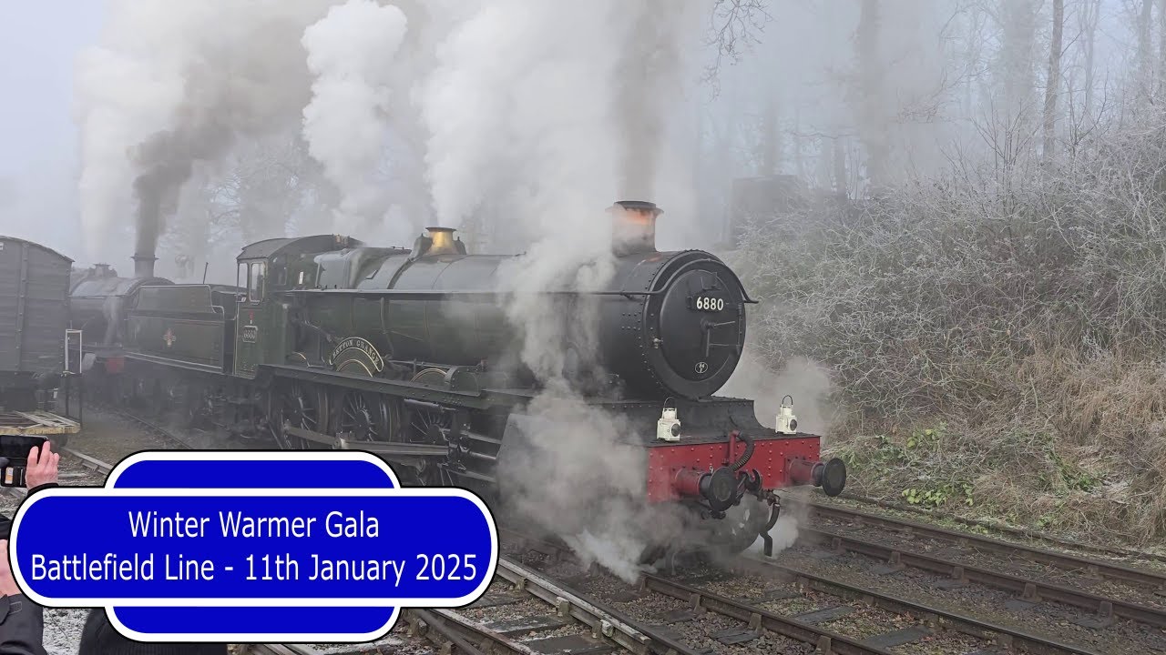 The Winter Warmer Gala 2025 - The Battlefield Line - 11th January 2025