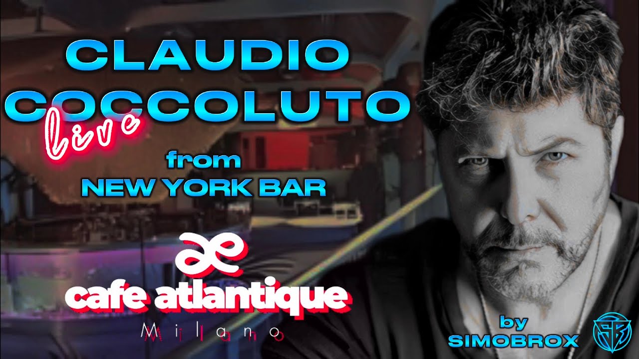 CLAUDIO COCCOLUTO from NEW YORK BAR 🔥 Atlantique Milano 2000 (SimoBrox) #coccoluto #newyork #house
