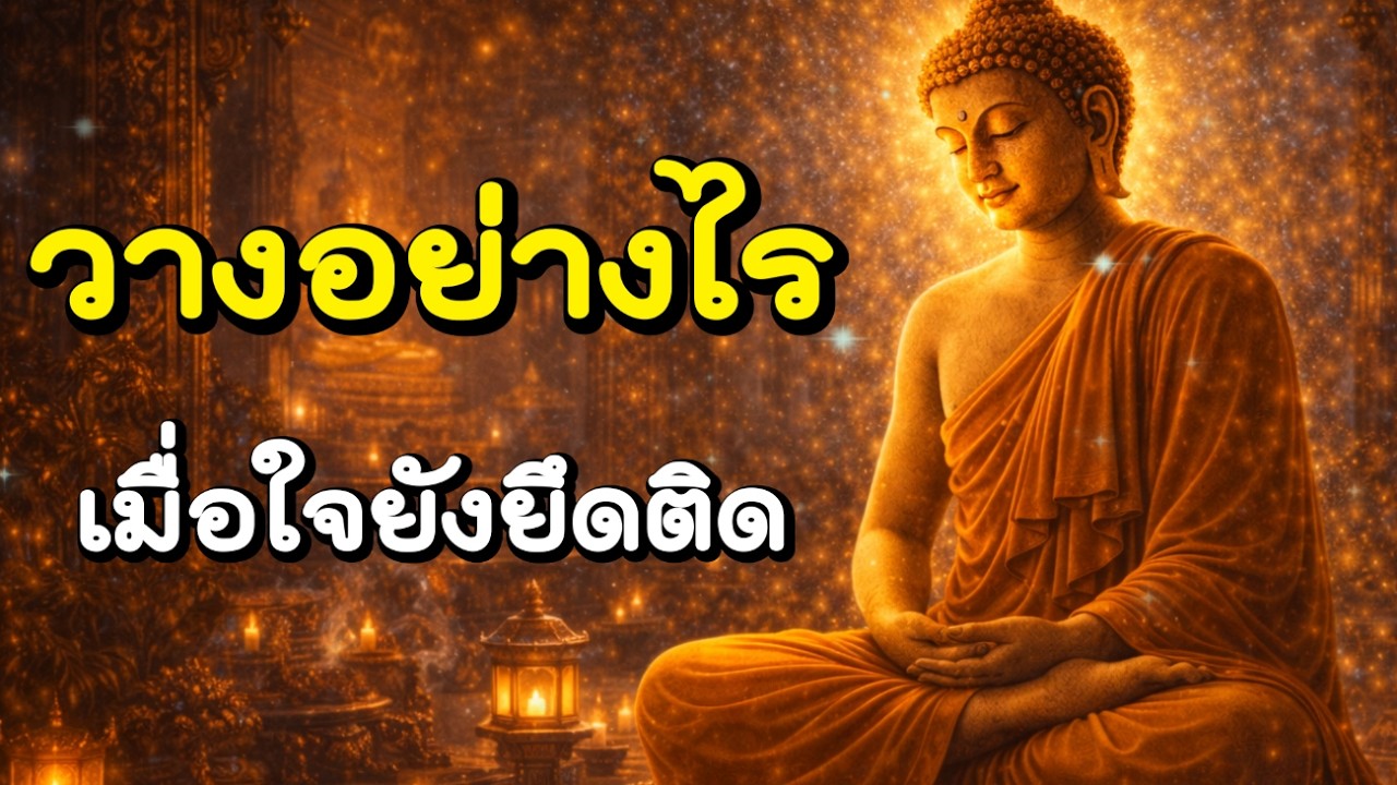 วางอย่างไร เมื่อใจยังยึดติด | ฟังธรรมก่อนนอน , ฟังธรรมสอนใจ | Ep.59
