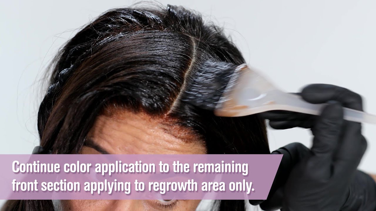 How-To Dye Your Roots At Home with Satin Hair Color