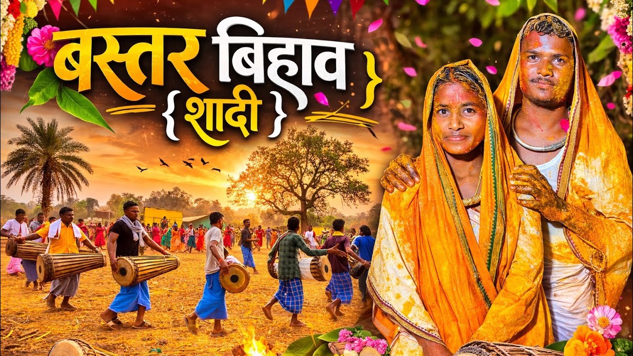 💍 बस्तर बिहाव { शादी } Finally Mera Dost Ka Shadi Ho Gaya 😁😍