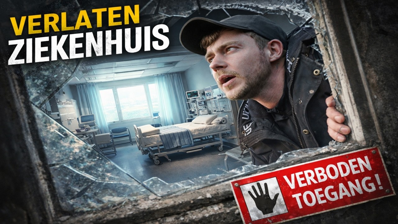 VERLATEN ZIEKENHUIS WAAR ALLES NOG IS ACHTERGELATEN !
