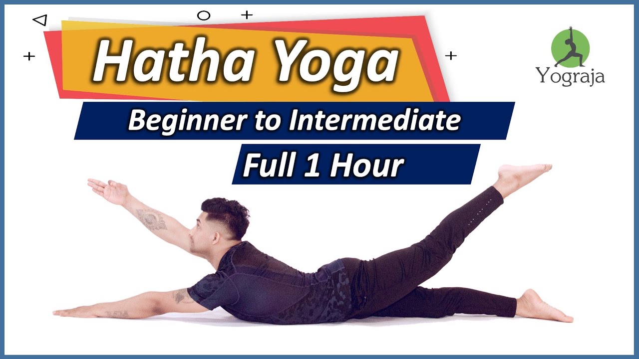 Full 1 Hour Hatha Yoga For Beginner to Intermediate Level Yoga Class - Online Yoga | Yograja