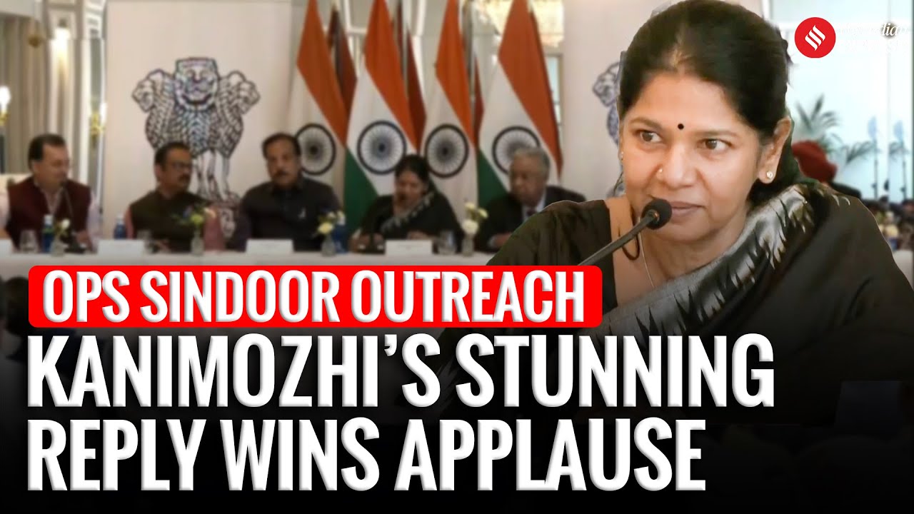 What's India's National Language? Kanimozhi&rsquo;s stunning reply wins applause in Spain | DMK MP