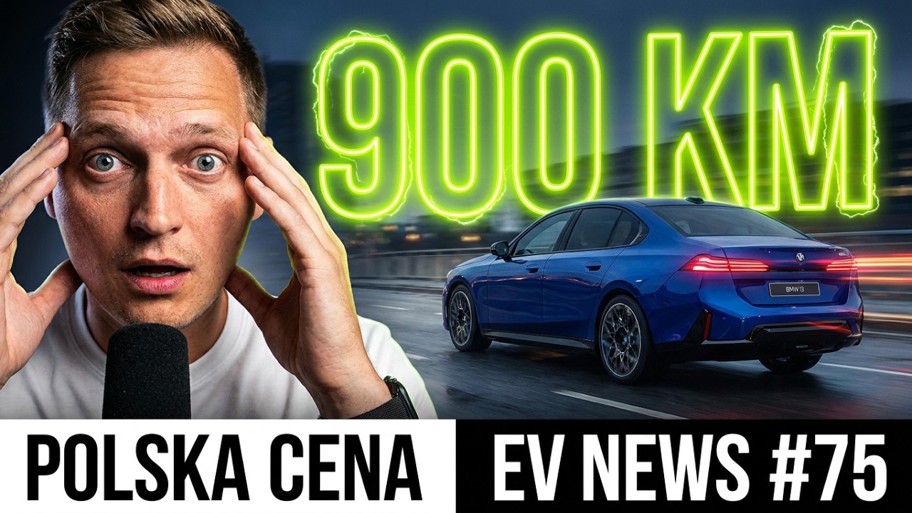 BMW i3 vs TESLA Model 3, luksusowy Mercedes VLE i zasięg 1000 km!⚡️EV NEWS #75