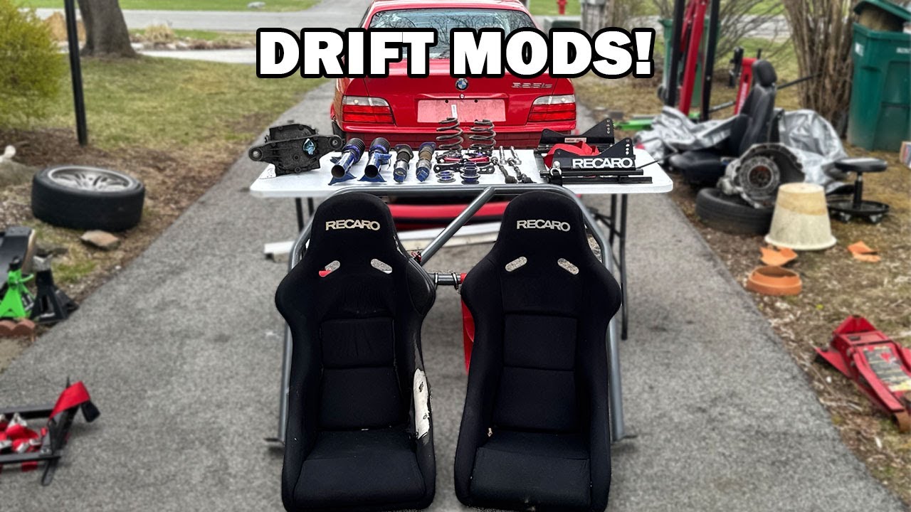 First Drift Mods! | E36 Drift Build