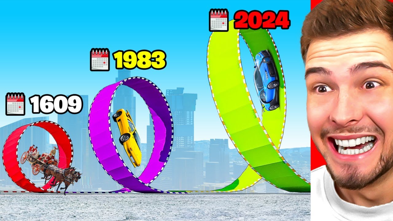 GTA 5 AUTO EVOLUTIONS PARKOUR!