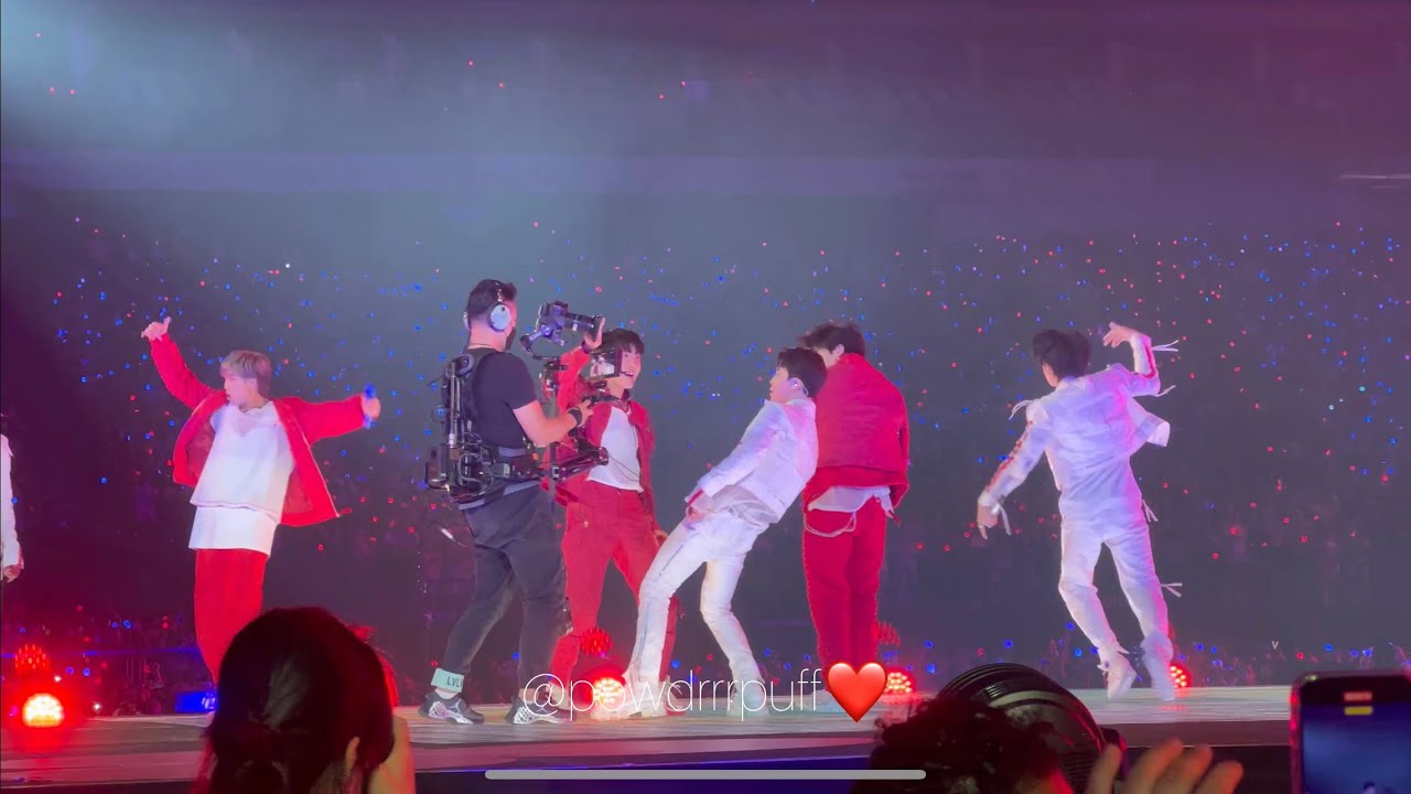 220409 - FANCAM - 쩔어 DOPE - BTS PTD Las Vegas - Day 2 @ Allegiant - 4K 직캠