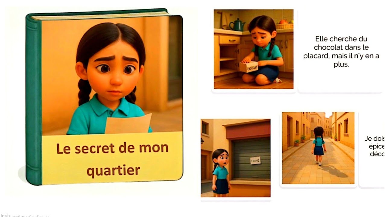 أنشطة اللغة الفرنسية للمستوى الخامس، الحلقة 1، الأسبوع 1 ، le secret de mon quartier,  épisode 1