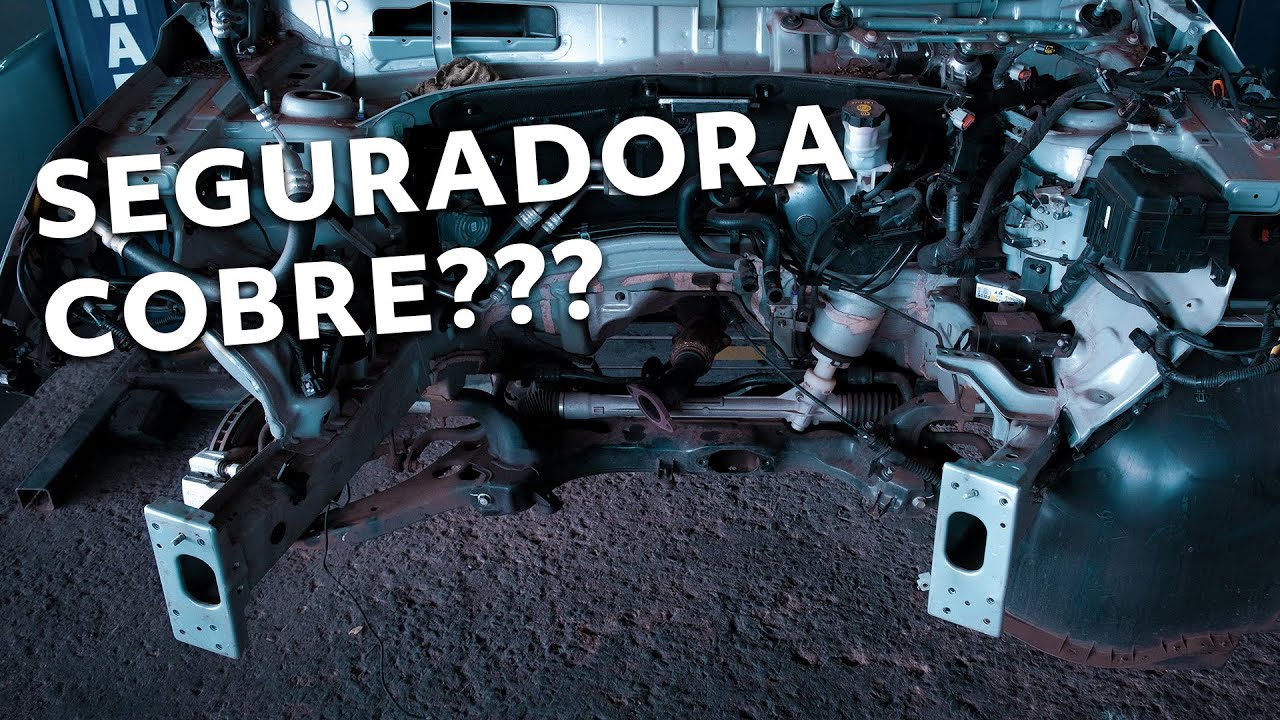 BATIDA ENTORTOU LONGARINA, RECUPERAR OU TROCAR? | SEGURO COBRE?