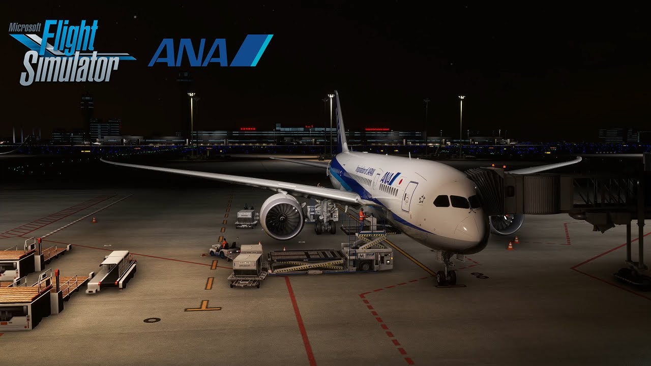 MSFS 2020 2K | Full Flight | Tokyo Haneda (RJTT) - Bangkok Suvarnabhumi (VTBS)  | B788 | NH849