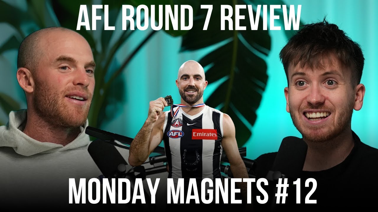 Tom Mitchell Reveals Return To Football & AFL ANZAC Round Review | Monday Magnets #12