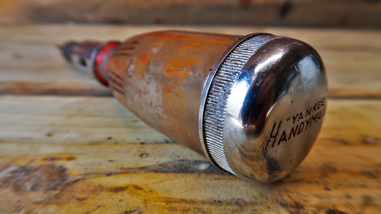 Yankee HandyMan Ratchet Screwdriver Restoration