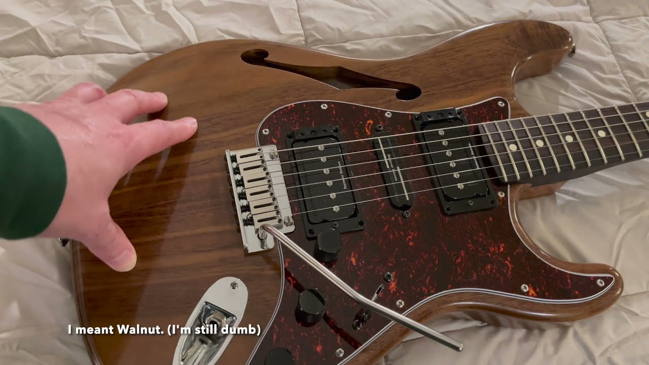 I built my own custom Stratocaster with 49 pickup options!