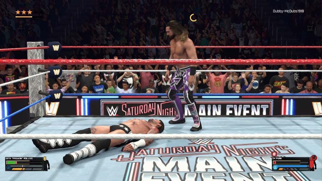 Seth Rollins vs CM Punk 3 Stages of Hell WWE 2K26