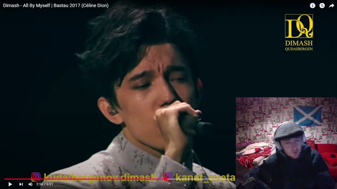 Englishman 1ST Time Hearing - Dimash - All By Myself | Bastau 2017 Céline Dion - Breathtaking.