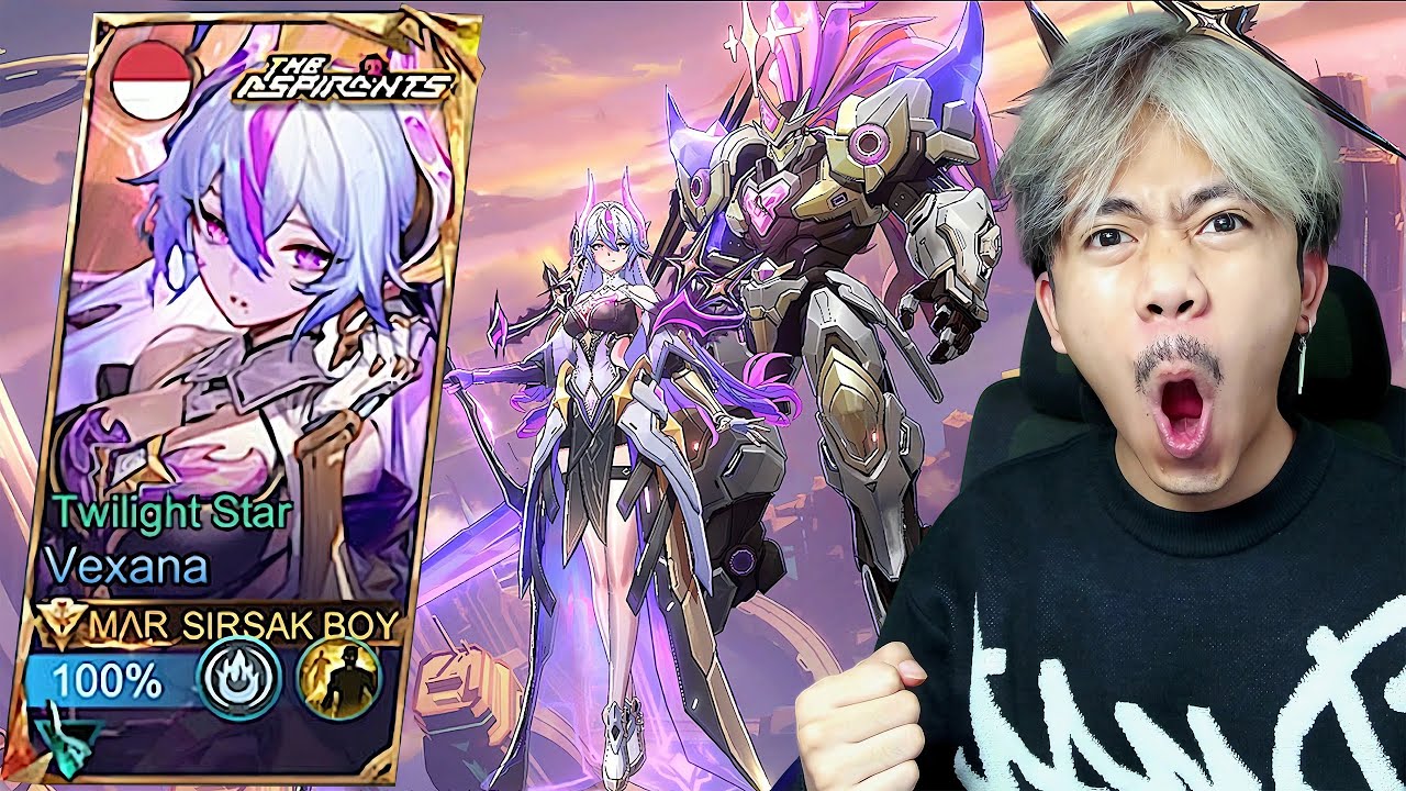 REVIEW SKIN THE ASPIRANTS VEXANA TWILIGHT STAR - Mobile legends
